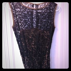 Vintage all lace fitted dress
